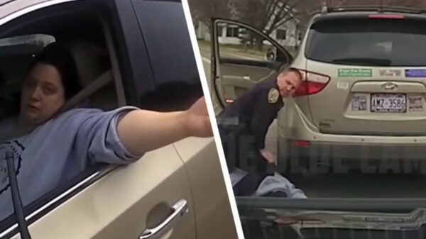 Amerikaanse vrouw hardhandig gearresteerd nadat ze met 170 km/u naar school racet