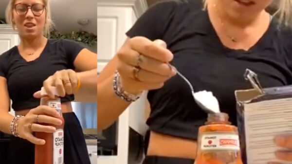 Geen idee wat er gebeurt als je baking soda in een fles ketchup giet