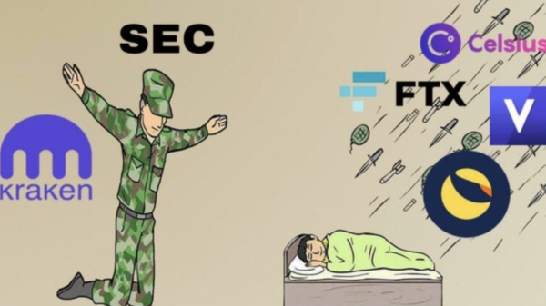 Gewoon weer even 21 cryptomemes om de SEC lekker te irriteren