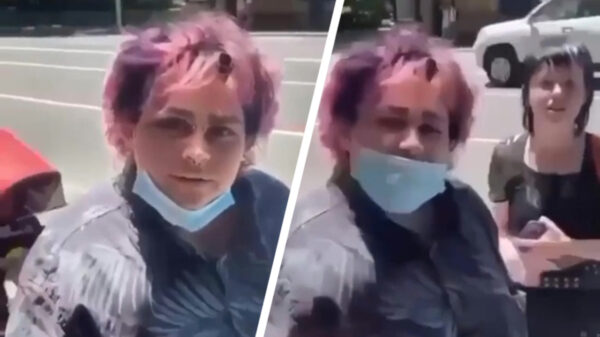 Discussie met woke gekkies eindigt na foute opmerking in lomp duw- en trekwerk