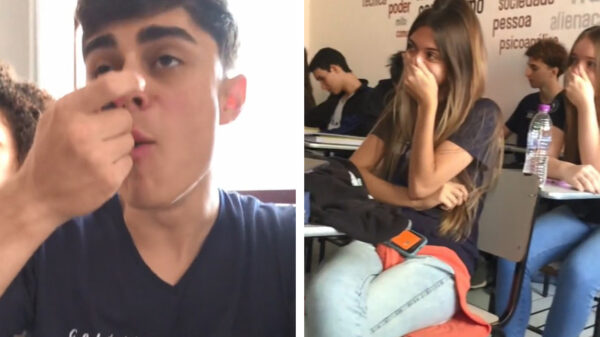 Niet iedereen kon zijn aromatische tussendoortje waarderen