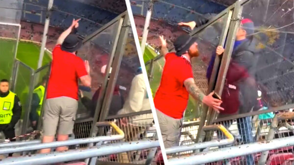 Net iets te stoere fan van Manchester United heerlijk voor schut gezet