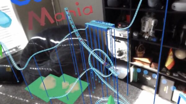 Wie doet er mee met een potje Linerider in augmented reality?