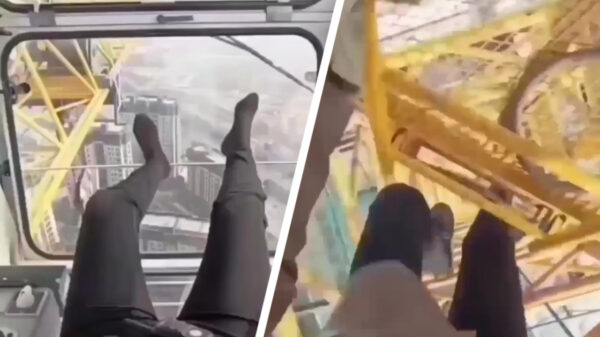 Als je werkdag als kraanmachinist er op zit