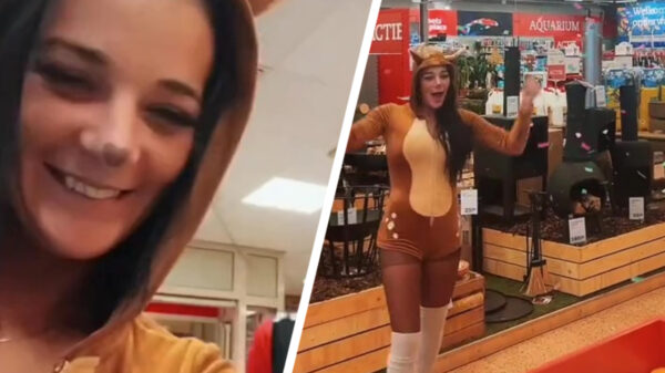 Nicolleke tongworstelt er stevig op los tijdens eerste carnaval zonder Peter Gillis