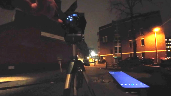 Video opgedoken van WLM-activisten die teksten op stadhuis Eindhoven projecteerden
