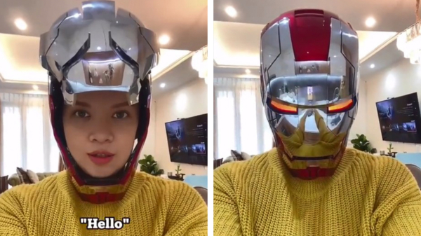 Nu op de markt: het Iron Man-masker voor vrouwen