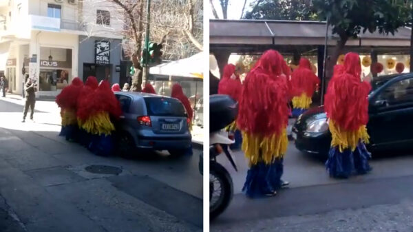 Ideetje voor carnaval 2024: verkleed gaan als autowasstraat