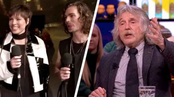 Johan Derksen over Nederlandse inzending songfestival: "Die 2 kunnen niet zingen"
