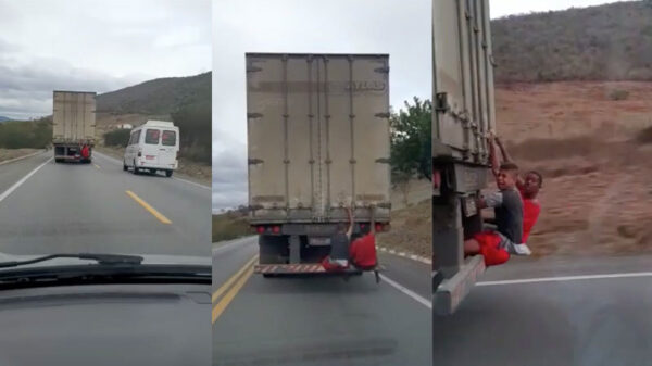 Jochie heeft ontzettend veel spijt van illegale lift-actie op vrachtwagen