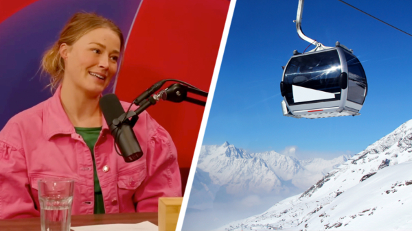 Geraldine Kemper wordt ordinair op wintersport: "ik heb het in een skilift gedaan"