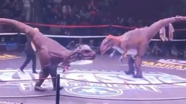 Amerikanen gonna Amerikaan: welkom bij Jurassic Fight Night