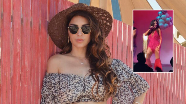 Yolanthe laat haar heupen zwaaien tijdens opnames nieuwe speelfilm in Hollywood