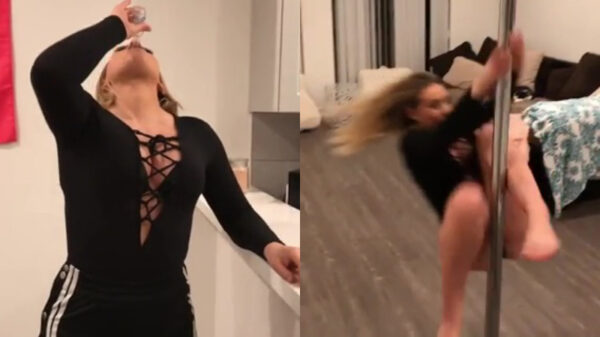 Paaldansen is toch wat lastig na een aantal stevige shotjes