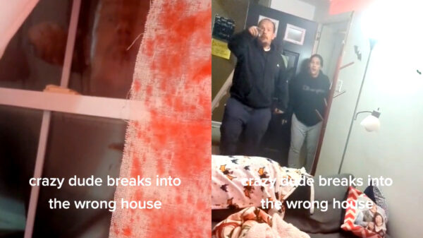 Geflipte Amerikaan breekt in bij het verkeerde huis en zegt sorry met $200