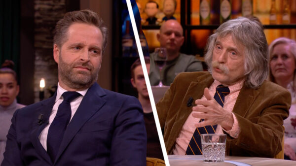 Johan Derksen tekeer tegen Hugo de Jonge: "Ik geloof er niks van!"
