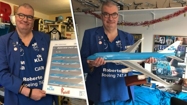 Roberto is de grootste KLM-fanboy van Zaandam en omstreken