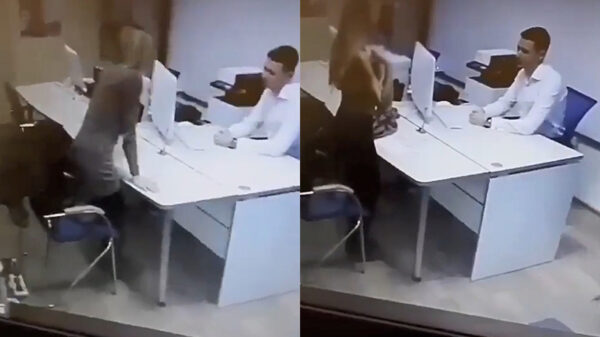 Russische stripper probeert een lening te scoren door met haar twee talenten te onderhandelen