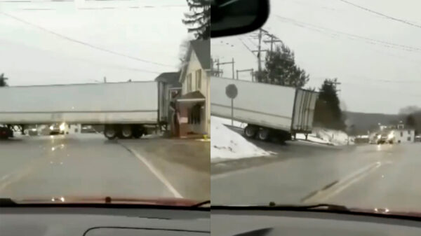 De zoveelste beroepschauffeur die subtiel op de weg probeert te keren