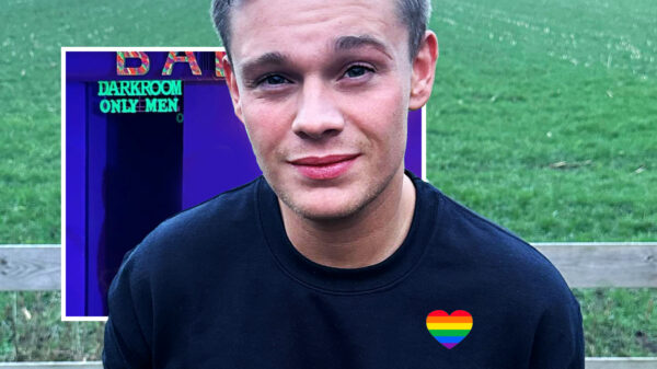 Foto uit Kroatië opgedoken van Dennis Schouten bij een darkroom voor mannenliefde