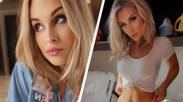 Allie Rae verloor haar baan als verpleegkundige nadat collega's haar OnlyFans ontdekten