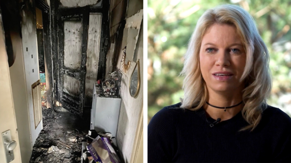 Huis van 'Blogmama' in brand gezet door idioot die fakkel in brievenbus propte