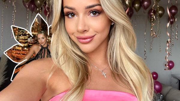 Het is bloedheet in Dubai of komt dat door de outfit van Emma Heesters?