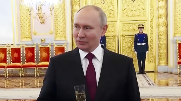 Het geheime militaire dagboek van Vladimir Poetin is per ongeluk gelekt