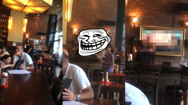 Serveerster van familierestaurant zet per ongeluk een natuurfilm op