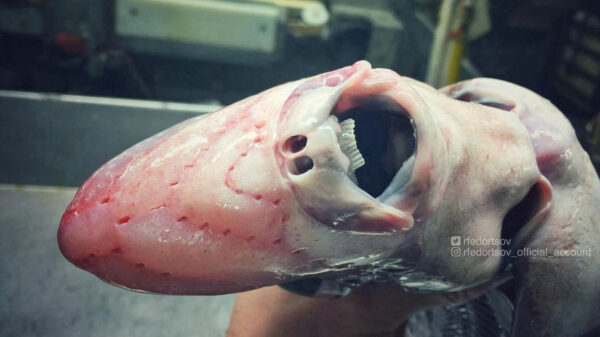 Russische visser Roman Fedortsov laat zien welke krankzinnige onderwaterwezens hij allemaal tegenkomt