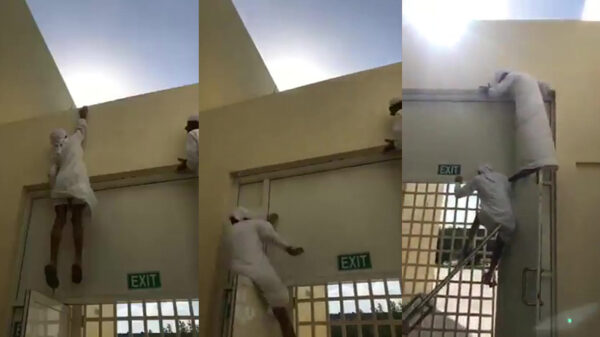 Arabische klusser maakt de meest pijnlijke nutshot van de week