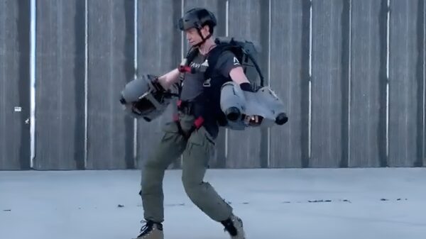 Even een smooth stukje vliegen met mijn nieuwe jetpack