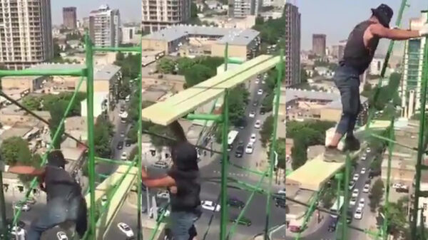 Steigerbouwer heeft absoluut geen last van hoogtevrees