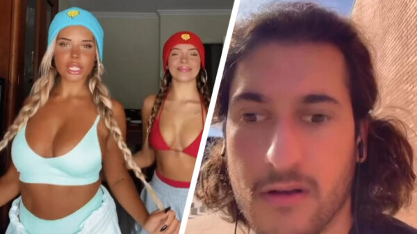 Johnnie is het spoor behoorlijk bijster na dit schokkende dansje