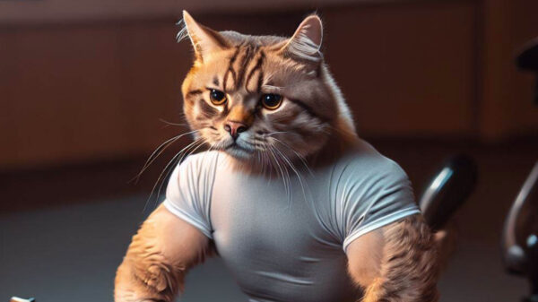 Creatieveling maakt geniale fotoserie met AI: "Dieren in de sportschool"