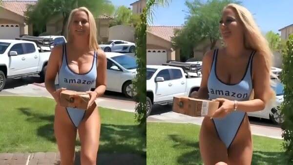 Kijk, zo willen wij ook graag dat ons pakketje bezorgd wordt