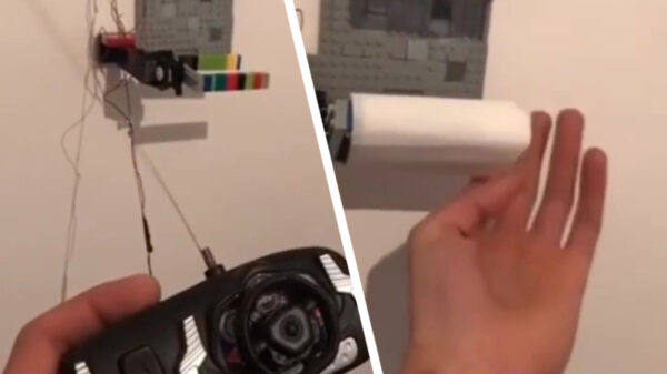 Welkom in de toekomst: een pleepapierrobot met afstandsbediening