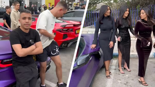 Tip van de dag: ga nooit in of op de auto van een vreemde zitten