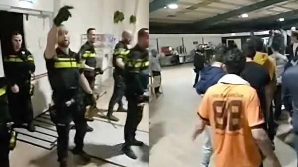 Politie valt noodopvang in Zuidbroek binnen waar vluchtelingen iftar vieren