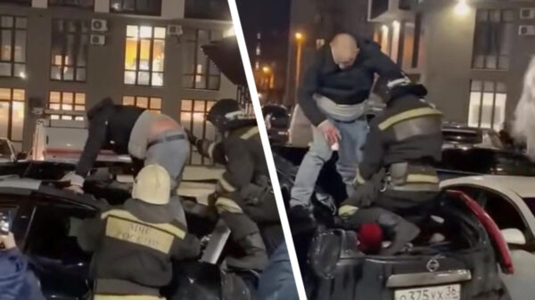 Bizar: bezopen Rus valt van 19e verdieping maar wandelt zelf richting de ambulance