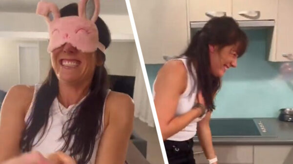 Hij heeft speciaal op deze 2e paasdag voor een romantische verrassing gezorgd