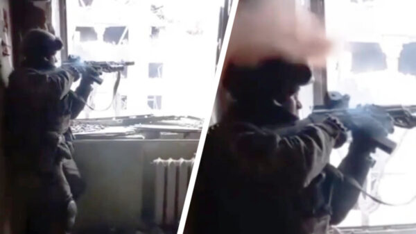 Oekraïense militair ontsnapt op een haar na aan een fatale headshot