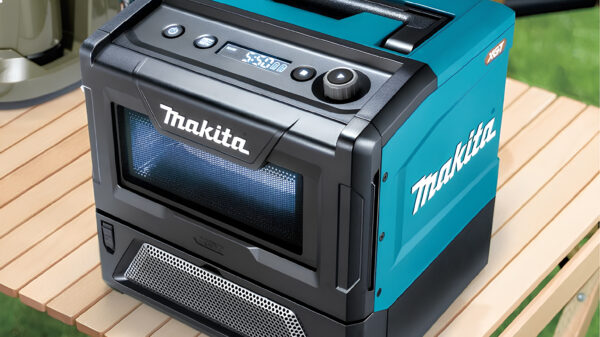 Makita heeft nu ook een draadloze, draagbare magnetron met USB-oplader!