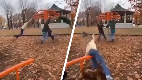 Na deze draaimolenstunt kon hij de kinderbijslag wel vergeten