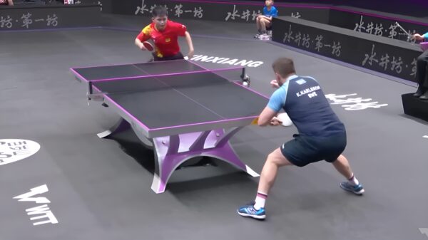 Dit is zonder twijfel de meest geniale tafeltennis-rally van het jaar