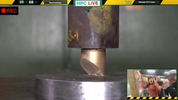 Een middagje hydraulisch persen loopt bijna fataal af