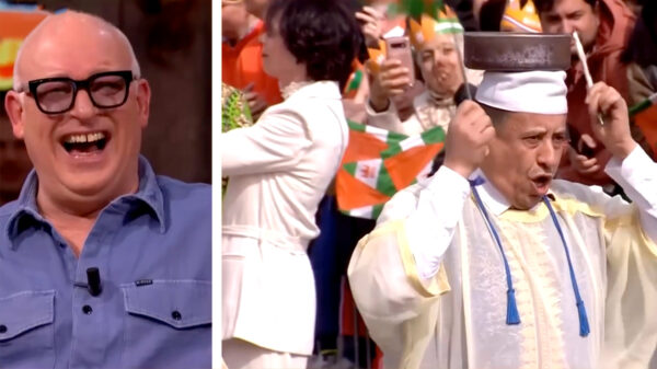 René van der Gijp gaat stuk om behoorlijk vreemd optreden tijdens Koningsdag