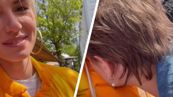 Karel Gerlach besluit de boezem van zijn vriendin Maan even op te warmen