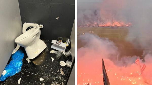 Ajax-supporters slopen toiletten in de Kuip tijdens keiharde bekerfinale, vuurwerkcontrole mislukt