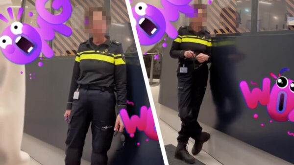 Ophef rondom agente die klaar is met toerist en zegt dat ’ie terug naar China moet